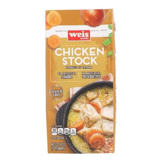Weis Quality Broth Chicken Stock