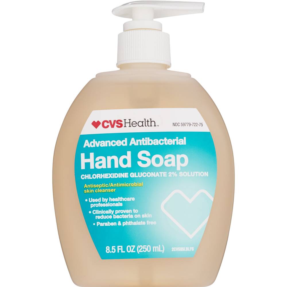 Cvs Health Advanced Antibacterial Hand Wash, 8.5 Oz