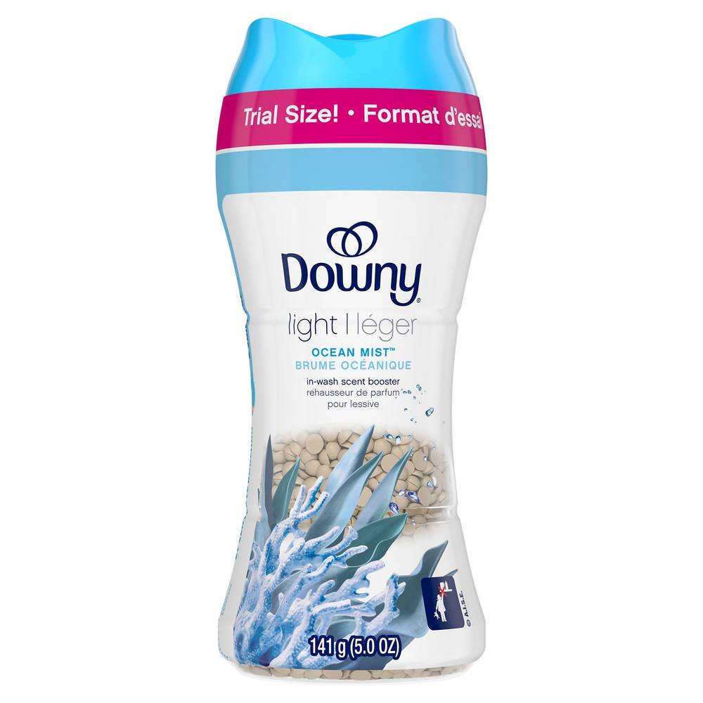 Downy Light Scent In-Wash Scent Booster Beads, Ocean Mist, No Heavy Perfumes, 5 Oz