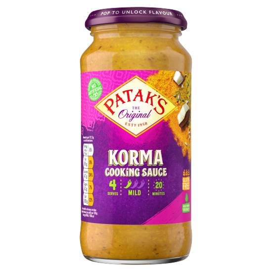 Patak's Mild, The Original Korma Cooking Sauce (450g)