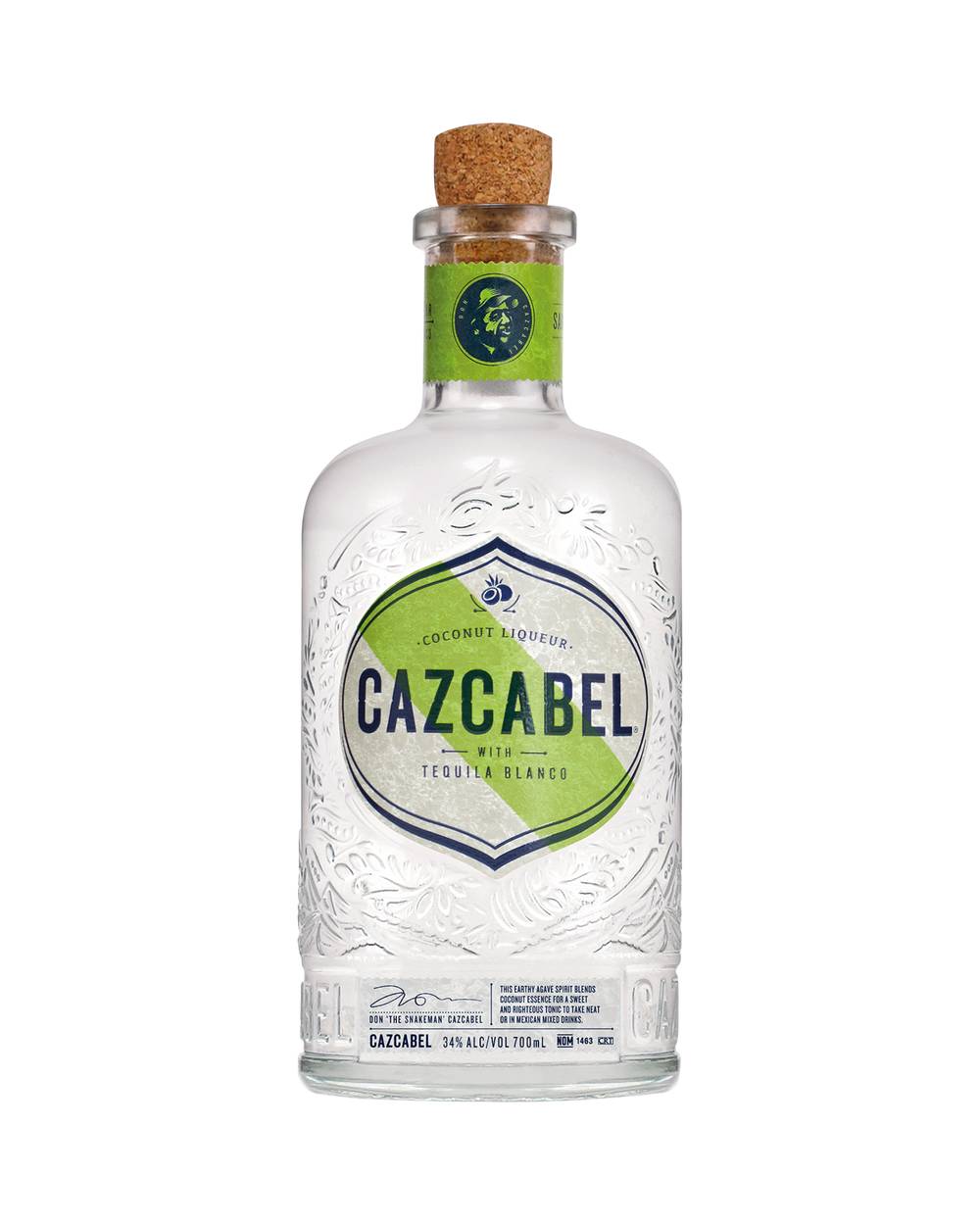 Cazcabel Tequila Coconut Liqueur 700ml