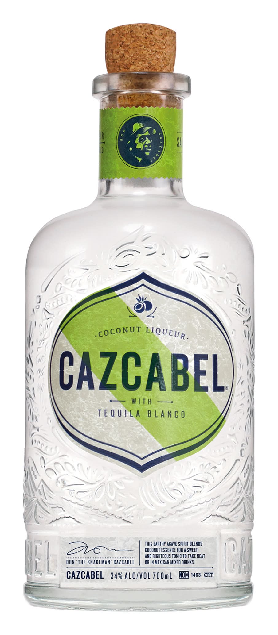 Cazcabel Tequila Coconut Liqueur 700ml
