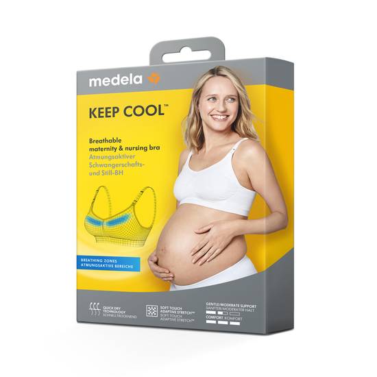Keep Cool Breathable Maternity & Nursing Bra, Medela