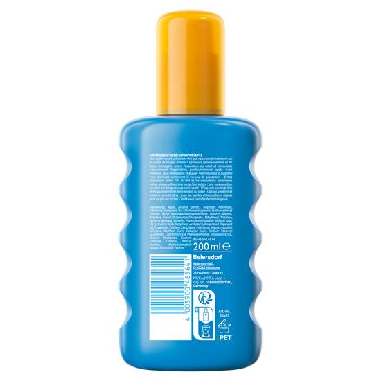 Nivea Sun - Crème solaire spray spf 30 haute protect et bronze (200 ml)