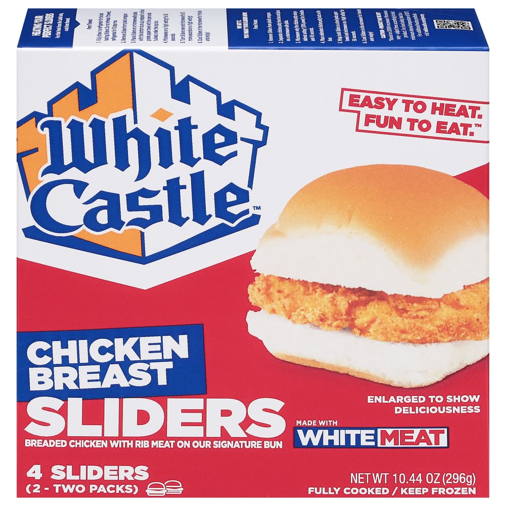 White Castle Chicken Breast Sliders (10.5 oz)