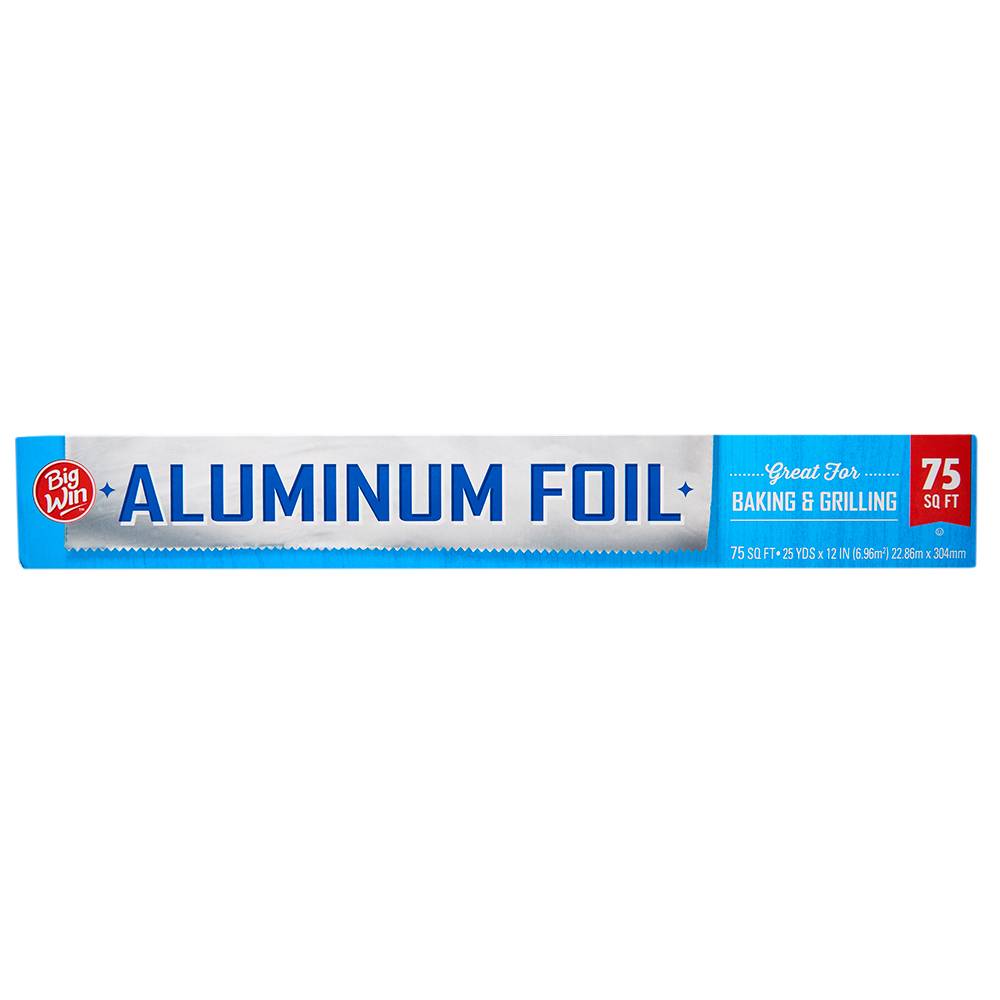 Big Win Aluminum Foil, 75 ft