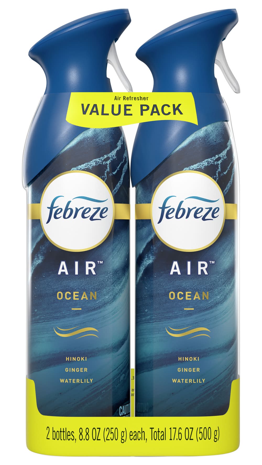 Febreze Air Odor-Eliminating Air Freshener Ocean Value pack (17.6 oz, 2 ct)