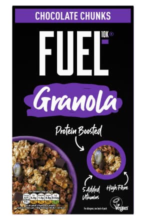 FUEL10K Chocolate Chunks, Protein Boosted Granola (400g)