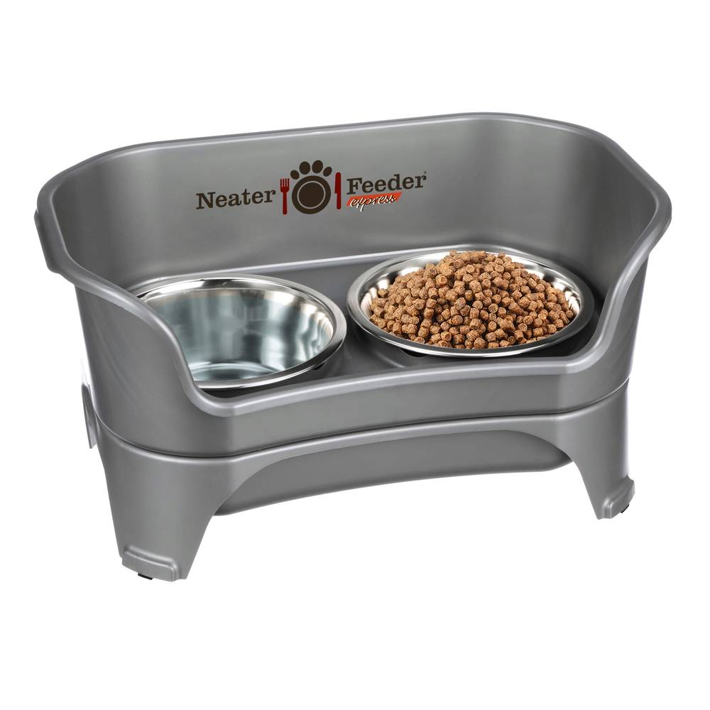 Neater Pets 56-oz Metal and Plastic Dog Bowl(s) with Stand (2 Bowls) | 200-236-01