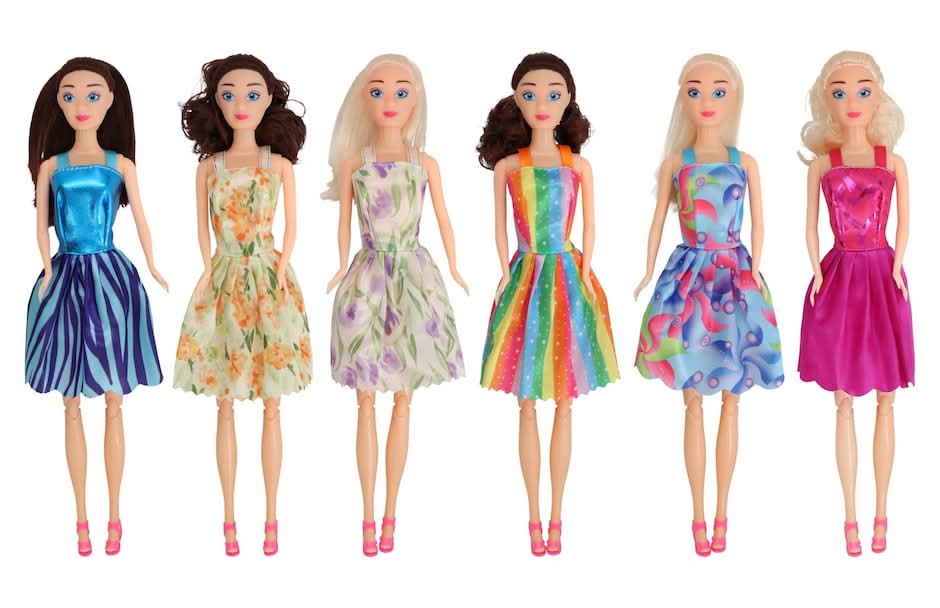 Just Pretending Stylish Posable Doll, Assorted