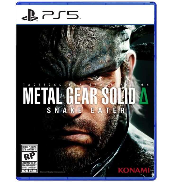 PS5 Metal Gear Solid Snake Eater Video Game