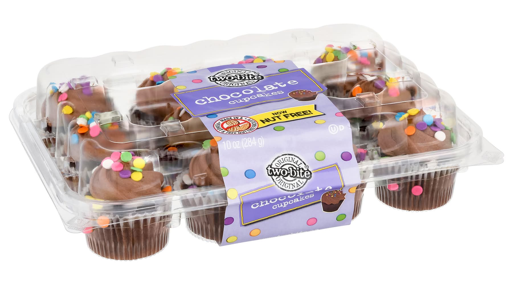 Two-Bite Cupcakes, Chocolate (10 oz, 12 ct)