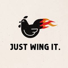 Just Wing It. (440 E McCullough Dr)