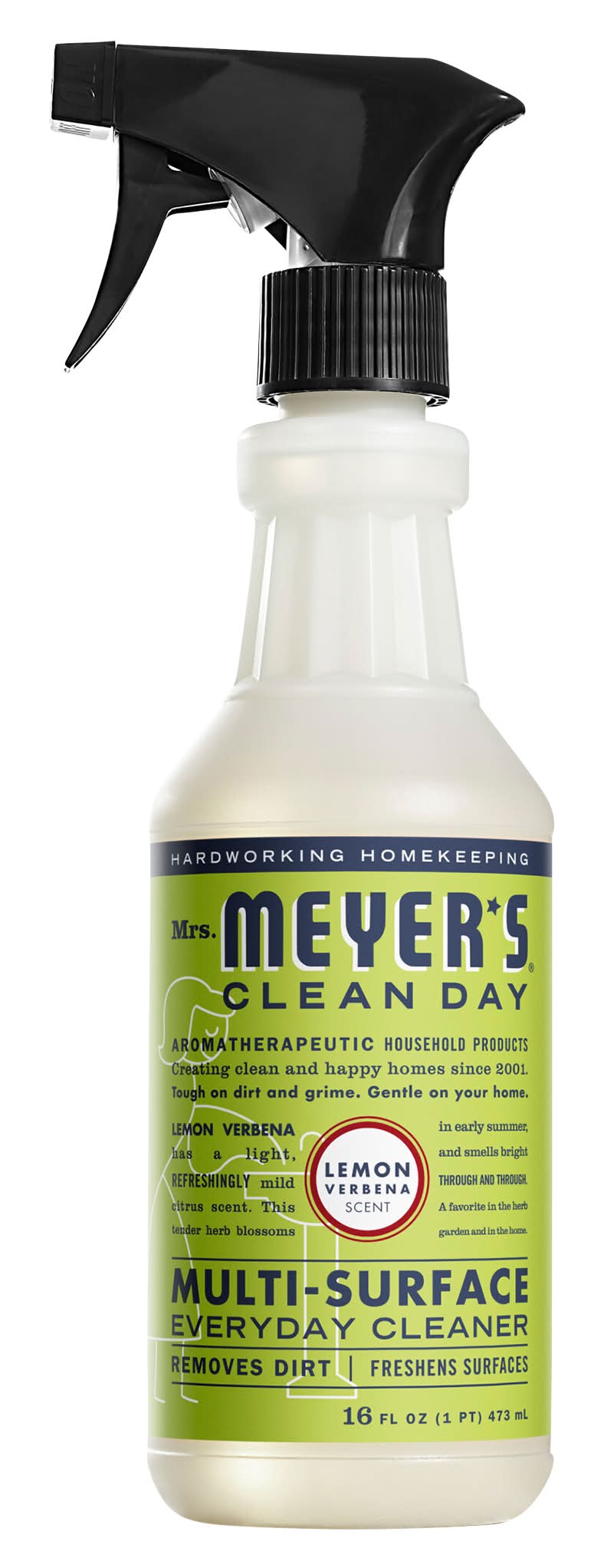Mrs. Meyer's Multi Surface Everyday Cleaner, Lemon Verbena (16 fl oz)