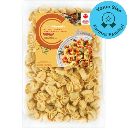 Compliments Naturally Tortellini Simple Beef 1 kg