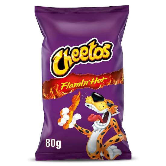 Aperitivo de Maíz Flamin Hot Cheetos Bolsa (80 g)