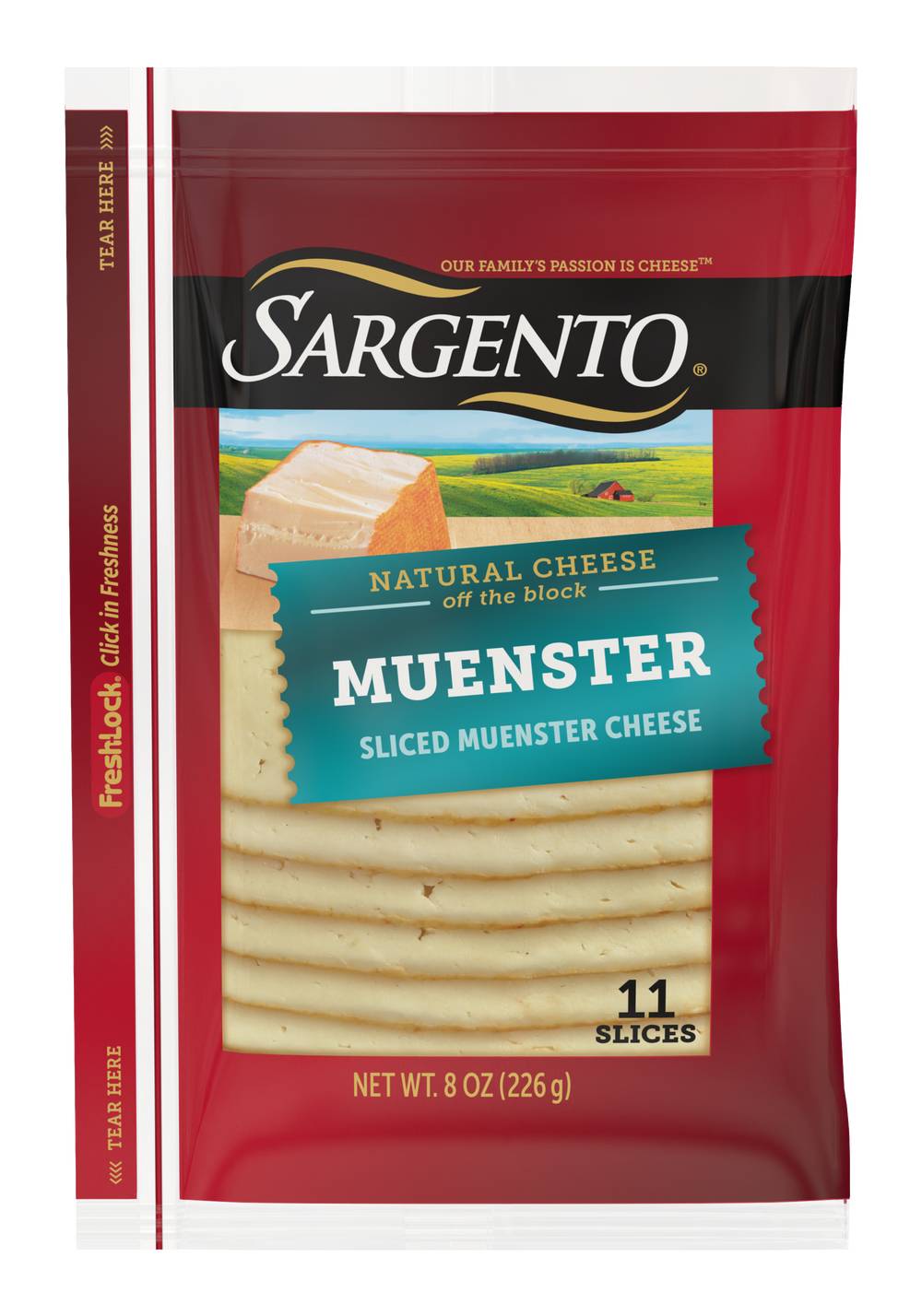 Sargento Muenster Natural Cheese Slices (11 ct)