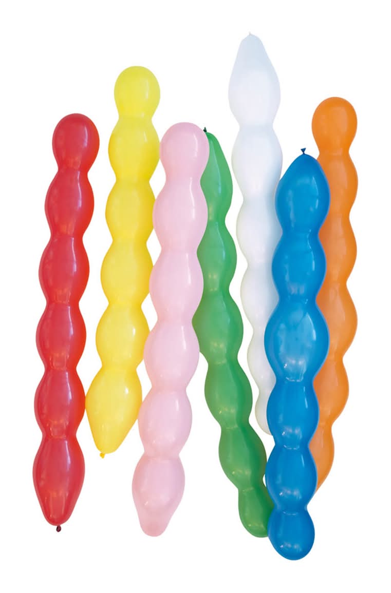 321 Party! Squiggly Balloons Variety Pack 15 Ct