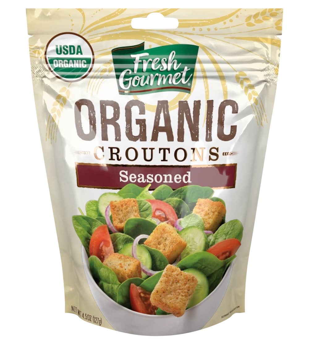 Fresh Gourmet Organic Croutons Seasoned (4.5 oz)