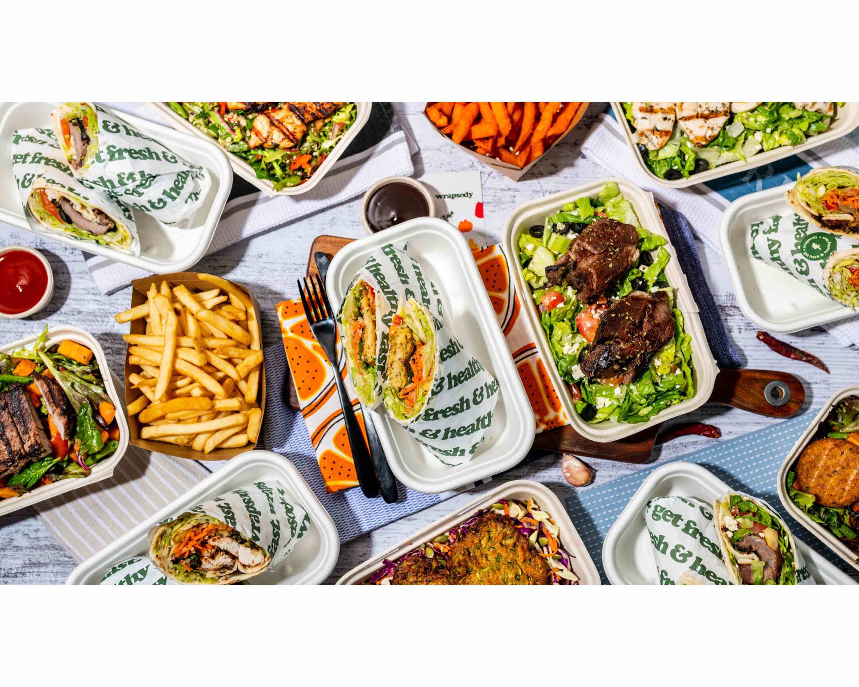 Wrapsody Menu Takeout in Brisbane Delivery Menu & Prices Uber Eats