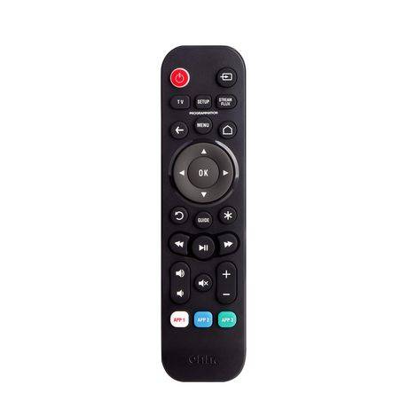 Onn Battery Powered Tv and Streaming 3 Device Remote