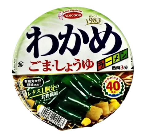 26_エース　わかめラーメン【ごま・しょうゆ】