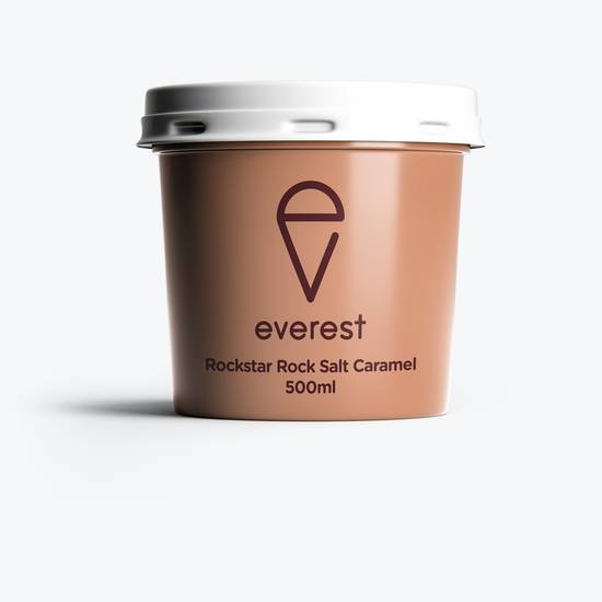 Rock Salt Caramel Ice Cream 500ML