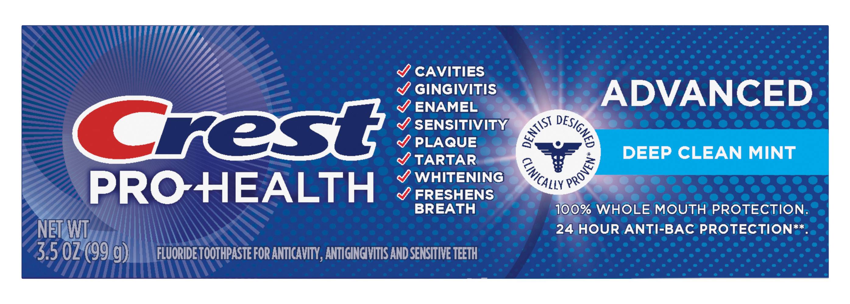 CREST Pro+Health Advanced Deep Clean Mint Toothpaste (3.5 oz)