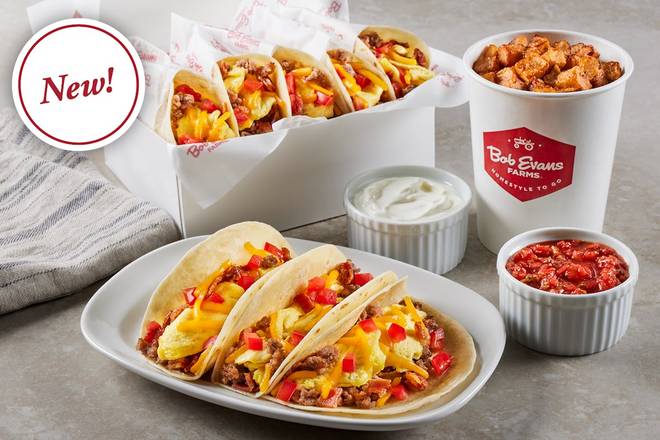 Double Meat Family Breakfast Tacos Bundle