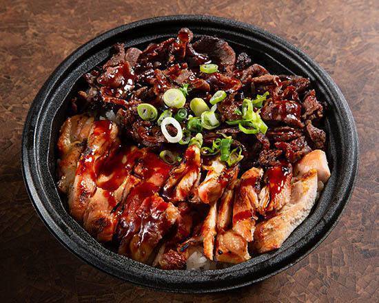 Chicken and Beef Bowl
