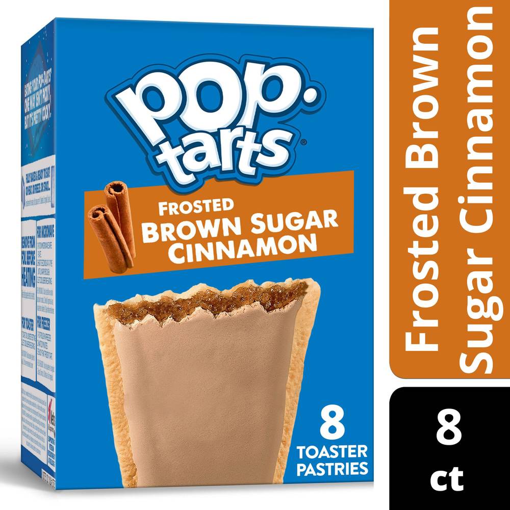 Pop-Tarts Toaster Pastries (frosted brown sugar cinnamon) (8ct, 1.68oz)