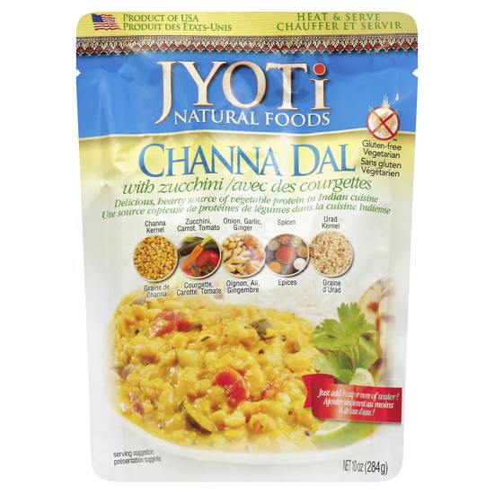 Jyoti Heat & Serve Indian Cuisine Chana Dal With Zucchini