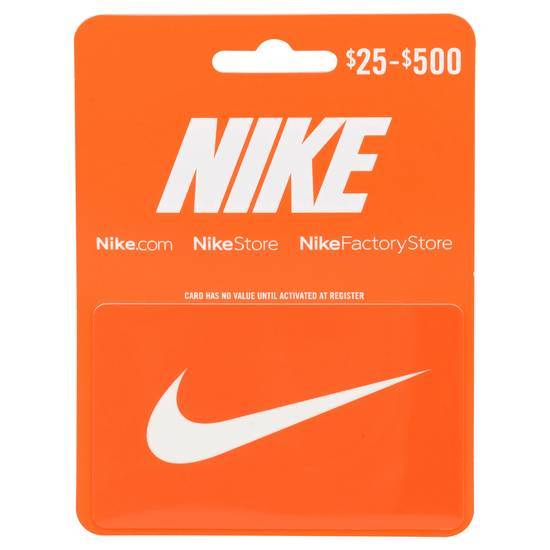 Apply gift card to nike store best sale