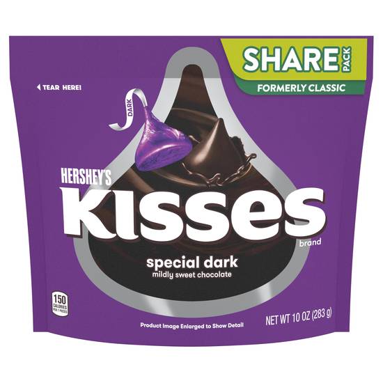 Hershey's Kisses Special Dark Mildly Sweet Chocolate (dark chocolate)
