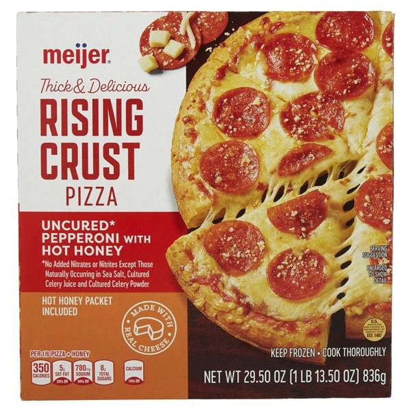 Meijer Rising Crust Hot Honey Pepperoni Frozen Pizza
