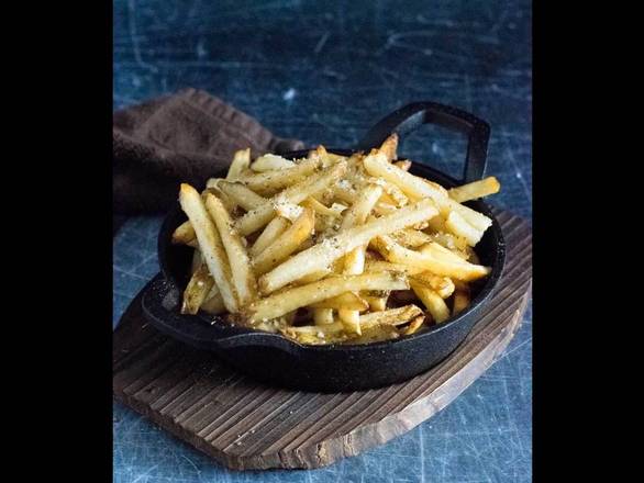 Truffle Fries with Cilantro and Parmesan