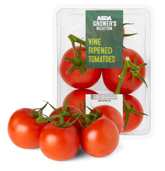 ASDA Grower's Selection Vine Ripened Tomatoes (5 pack)