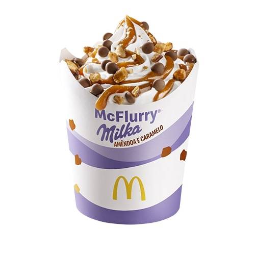 McFlurry Milka Amêndoa & Caramelo