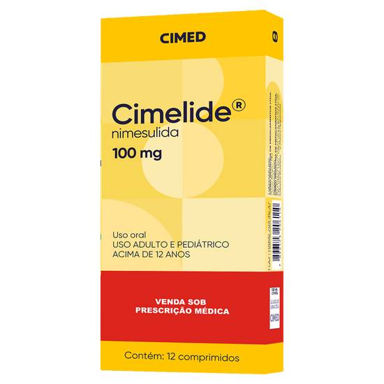 Cimed cimelide 100mg (12 comprimidos)