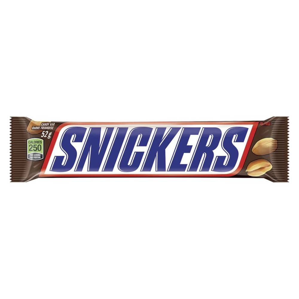 Snickers barre friandise (52 g) - candy bar (52 g)