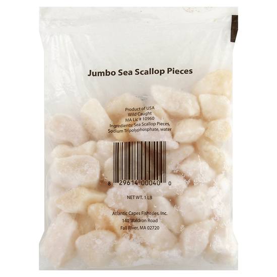 Atlantic Capes Fisheries Jumbo Sea Scallop Pieces (1 lb)