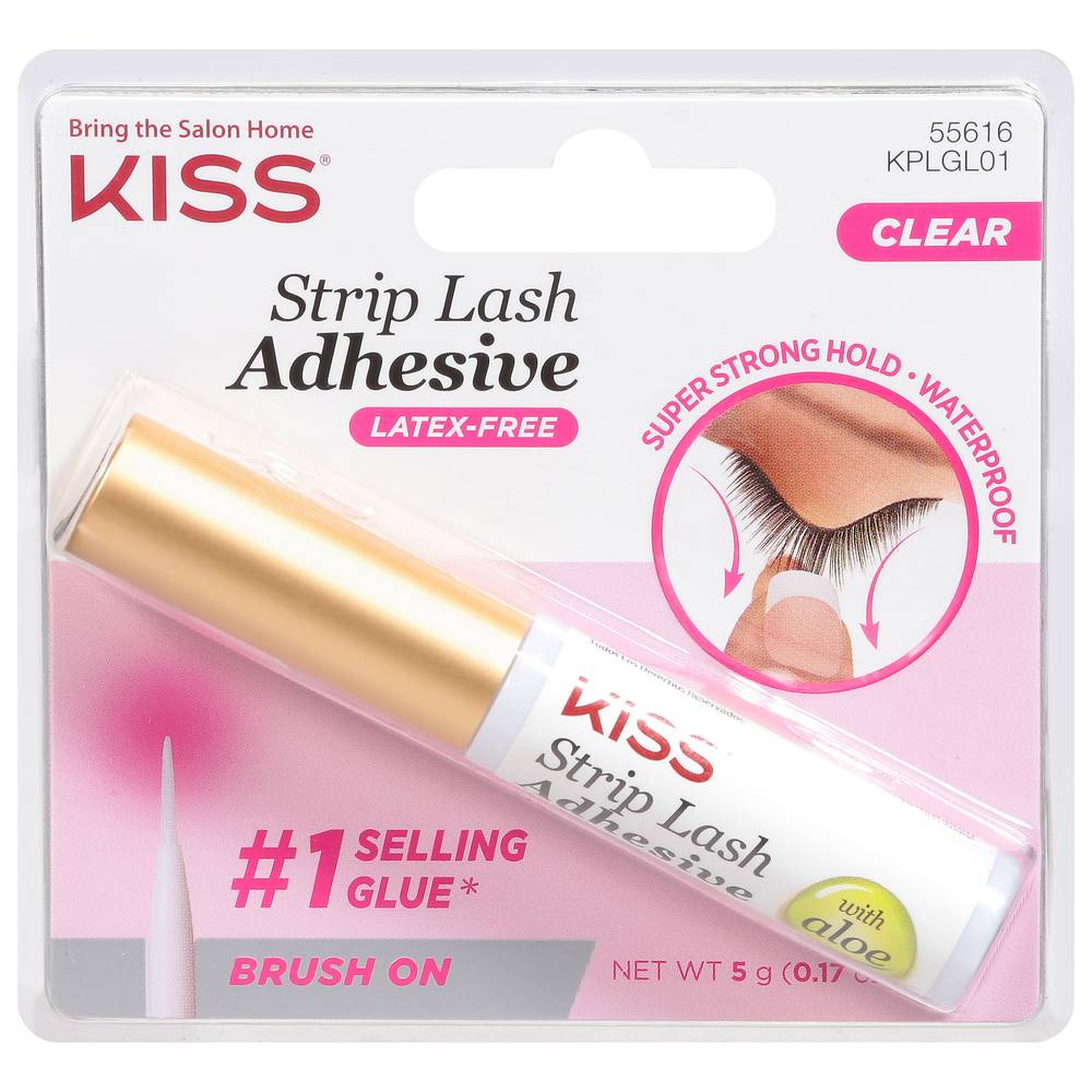 Kiss Strip Lash Latex-Free Adhensive