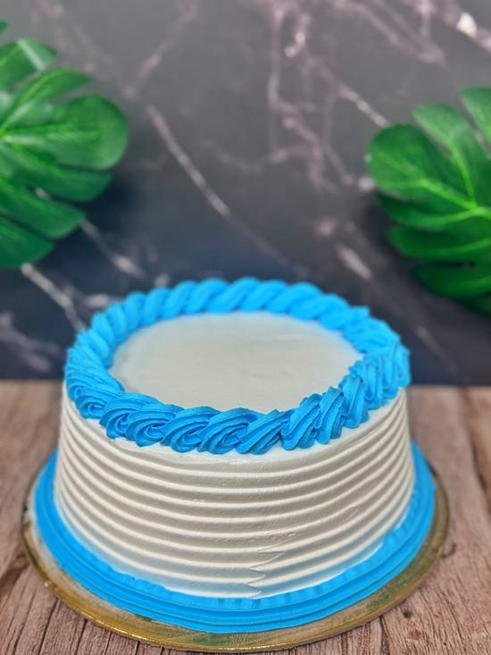 Blue Vainilla Cake  (8-12 people)