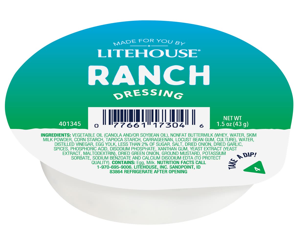 Litehouse Ranch Dressing (1.5 oz)