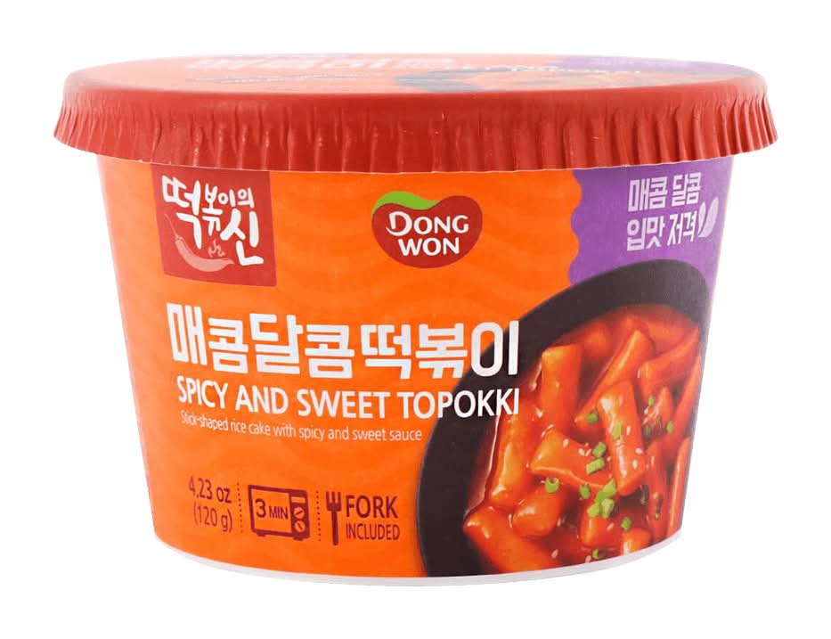 Dongwon spicy & sweet topokki