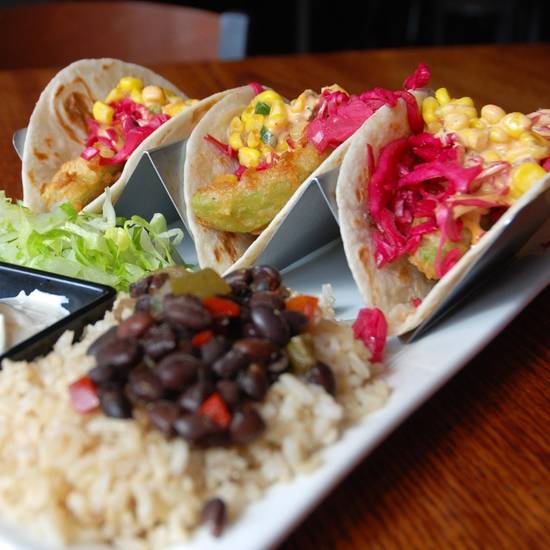 Fried Avocado Tacos