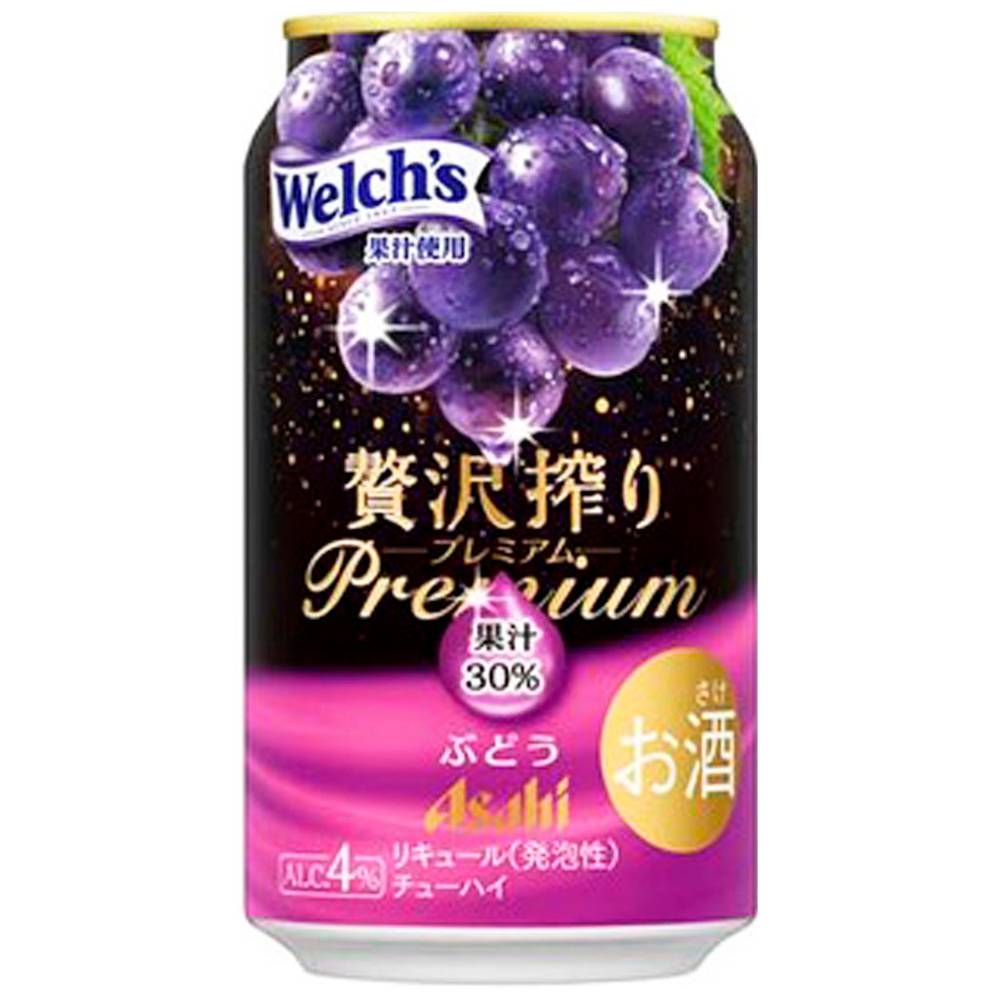 アサヒ　贅沢搾りプレミアム　ぶどう/350ml