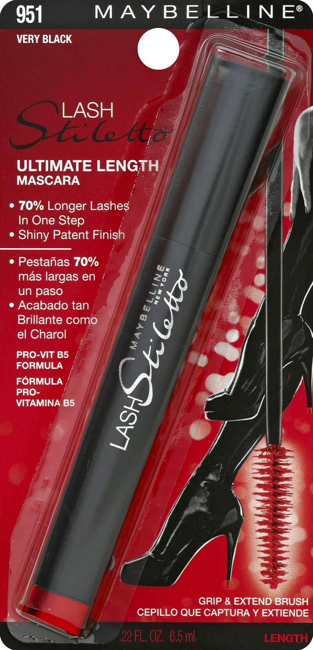 Maybelline New York Ultimate Length Very Black Mascara (0.3 fl oz)