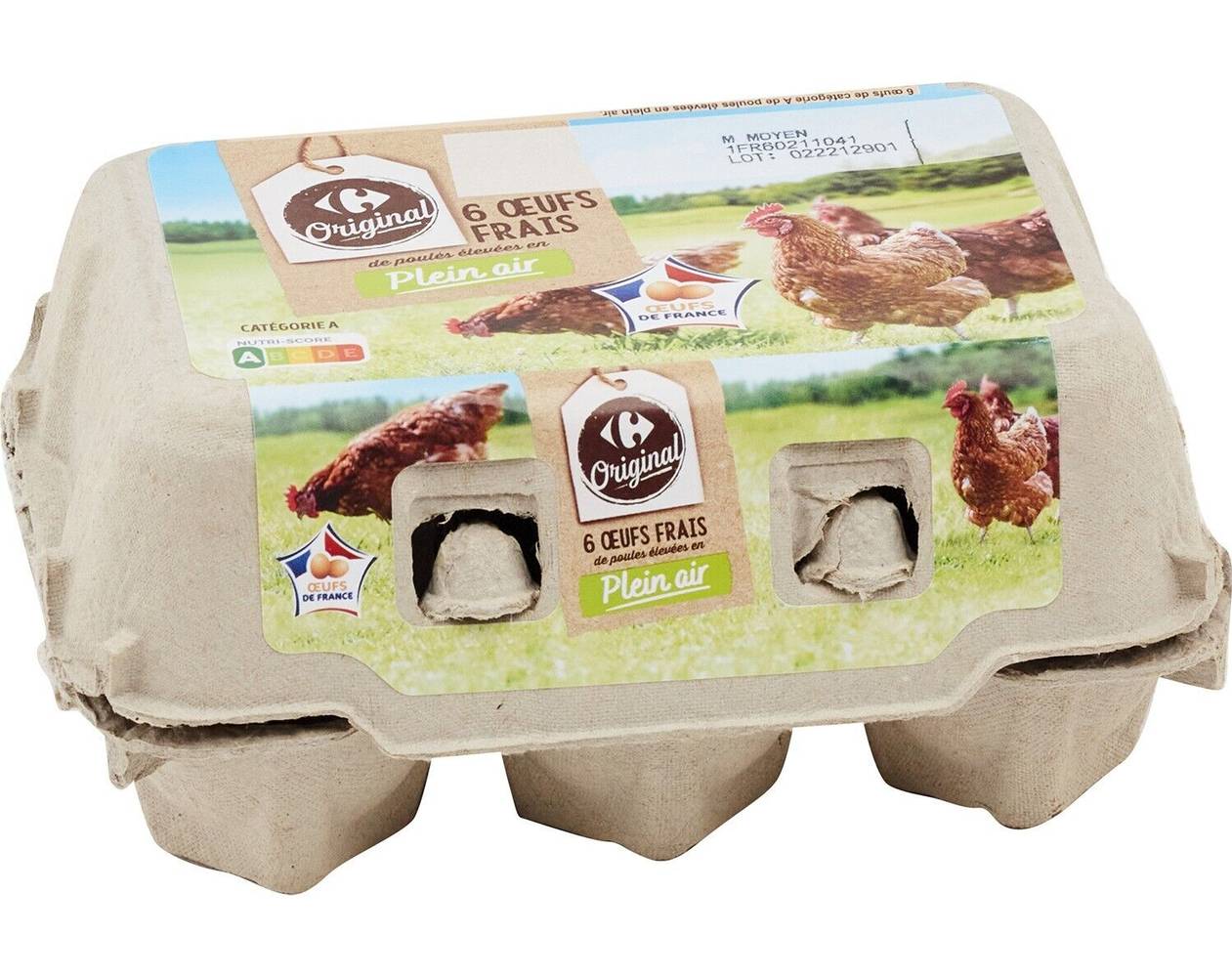 Carrefour Bio - Œufs frais poules plein air (10)