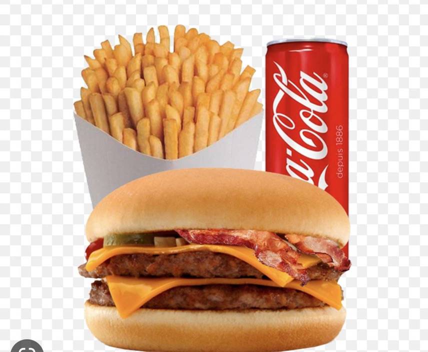 🍔💥Menu Double Cheese Bacon 💥🍔